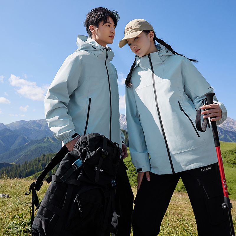 66006-2 Three-in-one down outdoor jacket for men and women