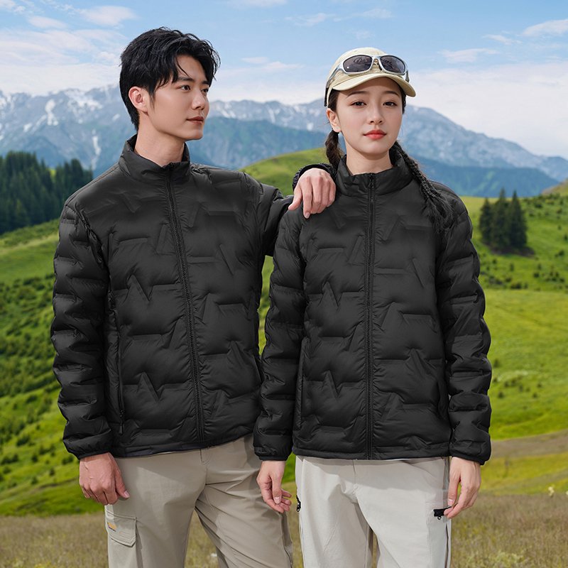66006-2 Three-in-one down outdoor jacket for men and women
