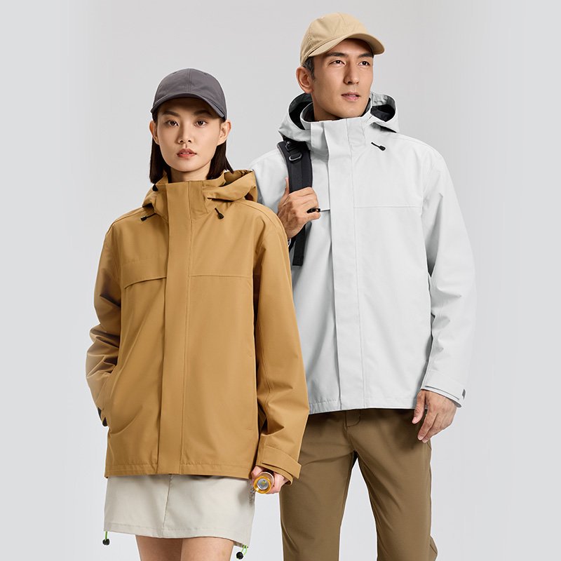 RC09 – Fleece Liner Fully Heat-Sealed Three-in-One Jacket for Men and Women