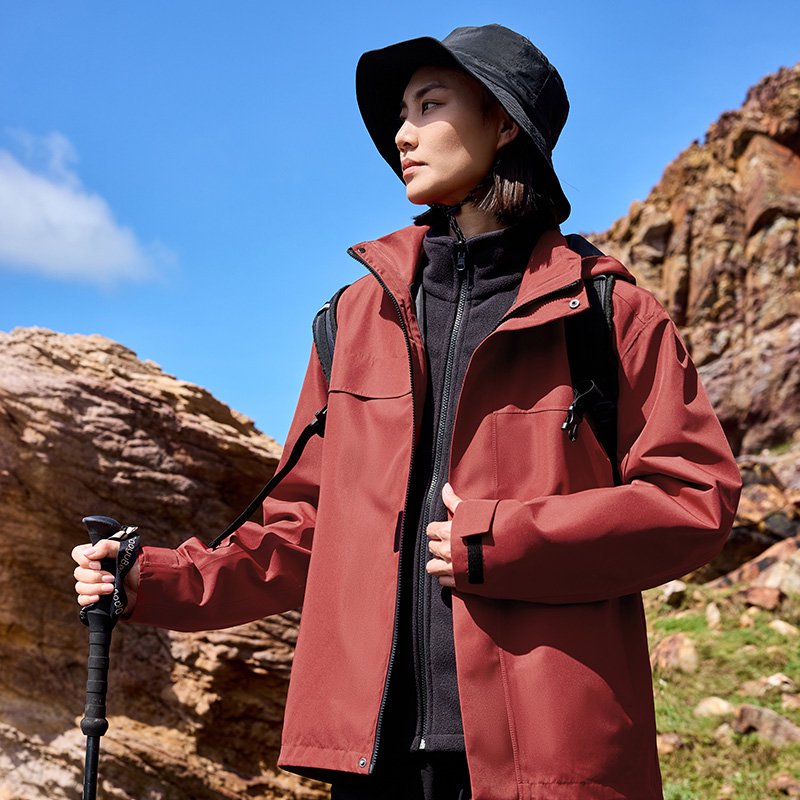 RC09 - Fleece Liner Fully Heat-Sealed Three-in-One Jacket for Men and Women