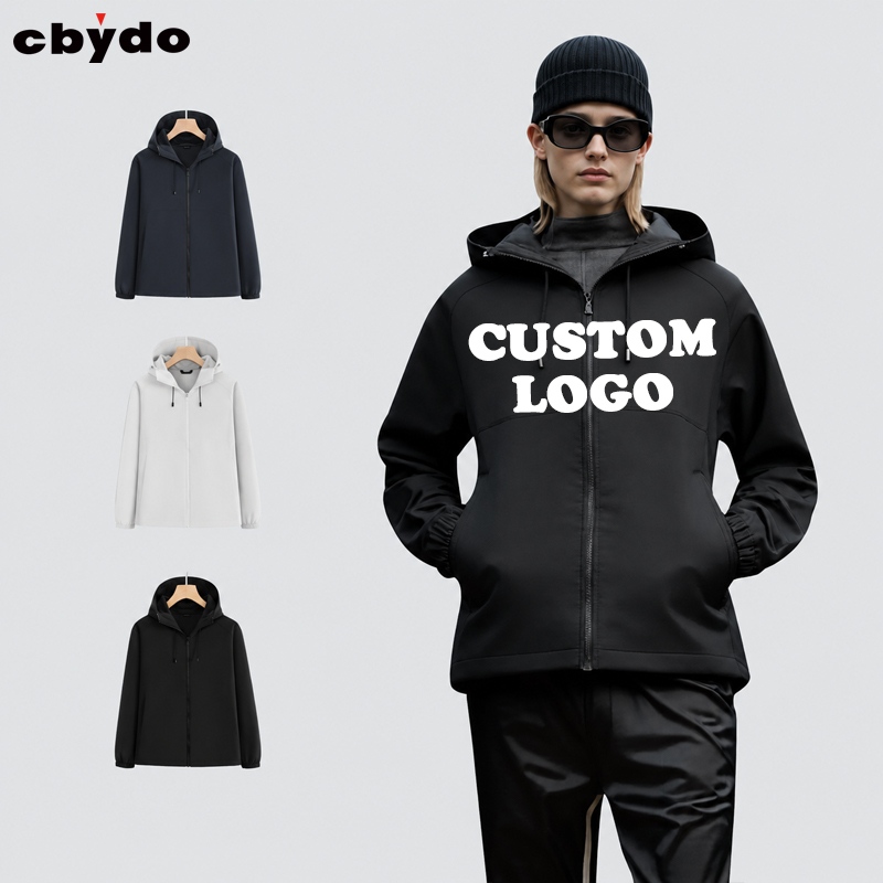 QBD-M0 Three proof PTFE fabric, detachable sleeves soft shell submachine jacket